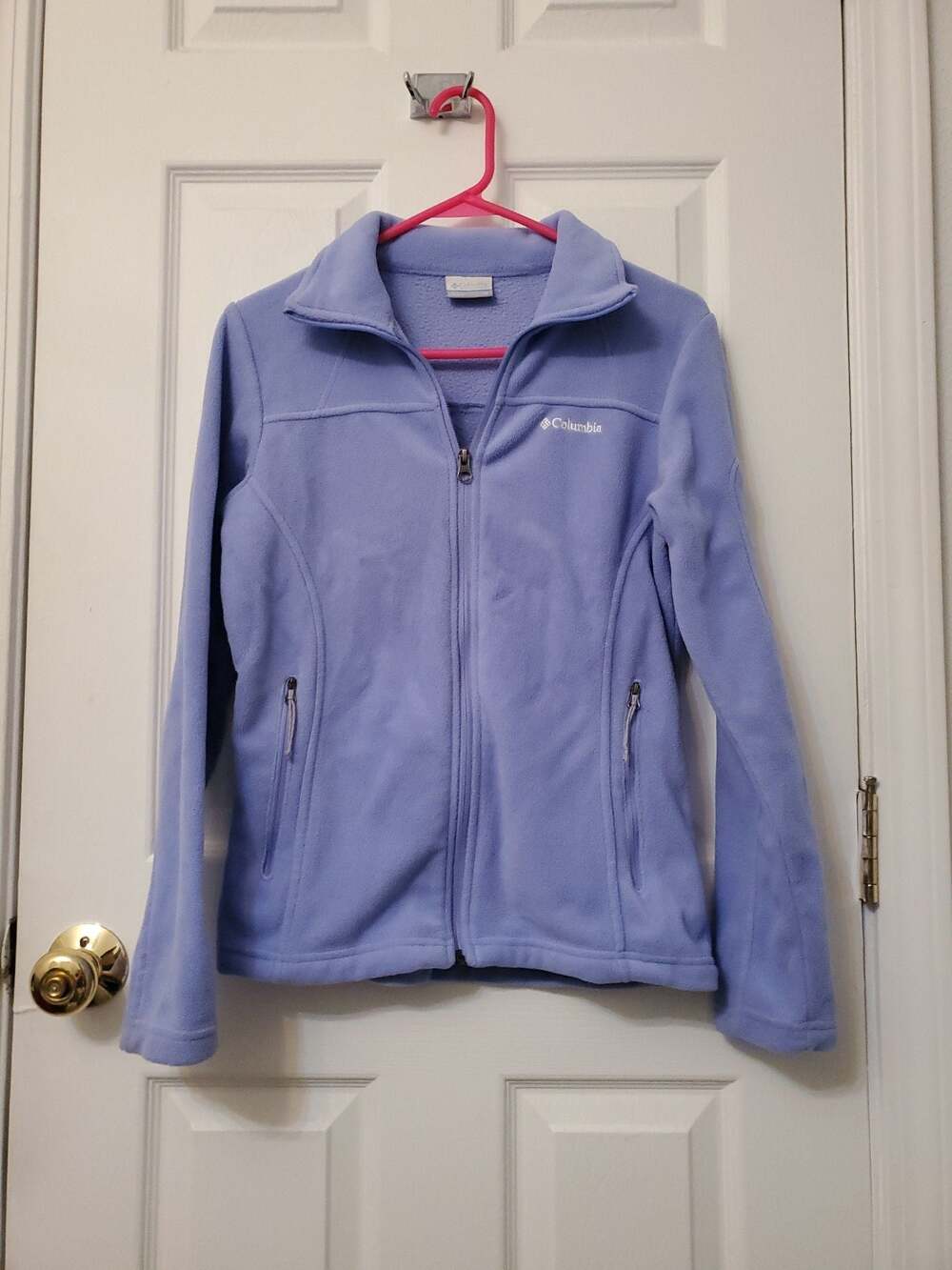 Columbia Women's Fast Trek II Full-Zip Fleece Jacket in Light Blue